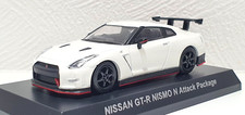 1/64 Kyosho NISSAN SKYLINE GT-R NISMO N ATTACK PACKAGE WHITE R35 diecast