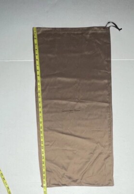 GIANVITO ROSSI SHOE OR HANDBAG DUST BAG BROWN 31x15