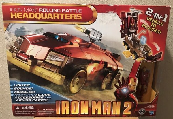 iron man headquarters toy
