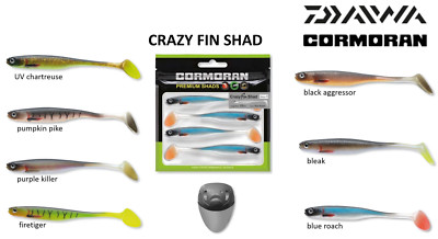 Cormoran CRAZY FIN SHAD  in 7,5cm / 10cm / 13cm  und 16cm - alle Farben - TOP! 