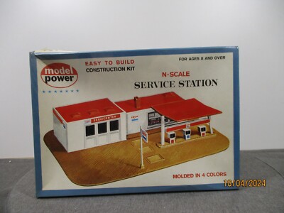 Model Power Spur N 1503 Service Station ungebaut und versiegelt in OVP