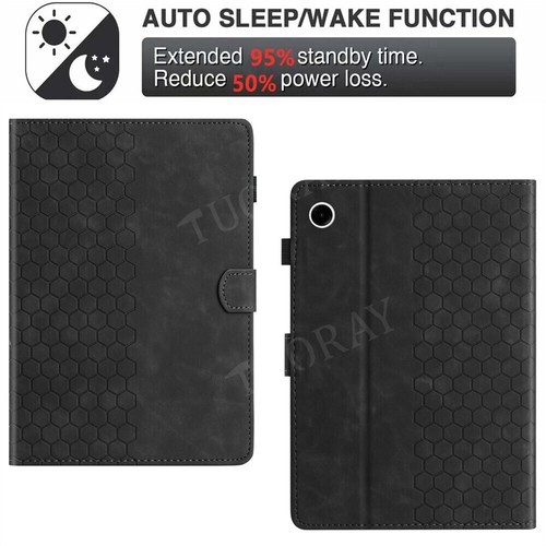 Housse Etui Folio Cuir Support pour Samsung Galaxy Tab A9+ A8 S9 FE S8 S7 S6 Lite - Photo 19/81
