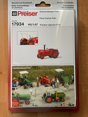 Preiser 17934 HO 1:87; Ackerschlepper Fahr
