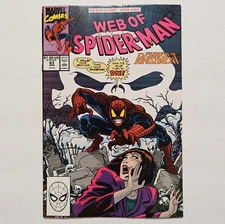 Web Of Spider-Man #63 (1990) Mr. Fear - Gemini Mailer - We Combine - VF/NM  ~A2