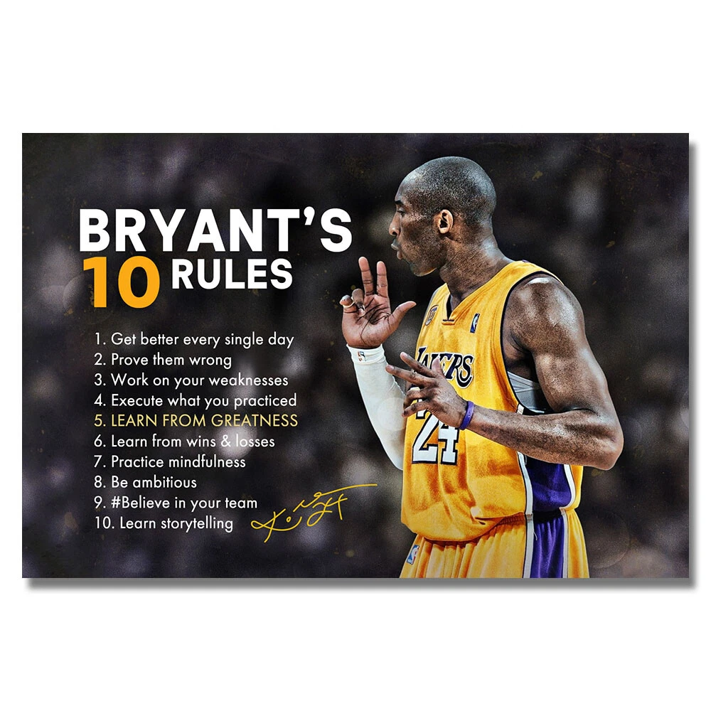  Basketball Poster Cartoon Super Star Players Posters