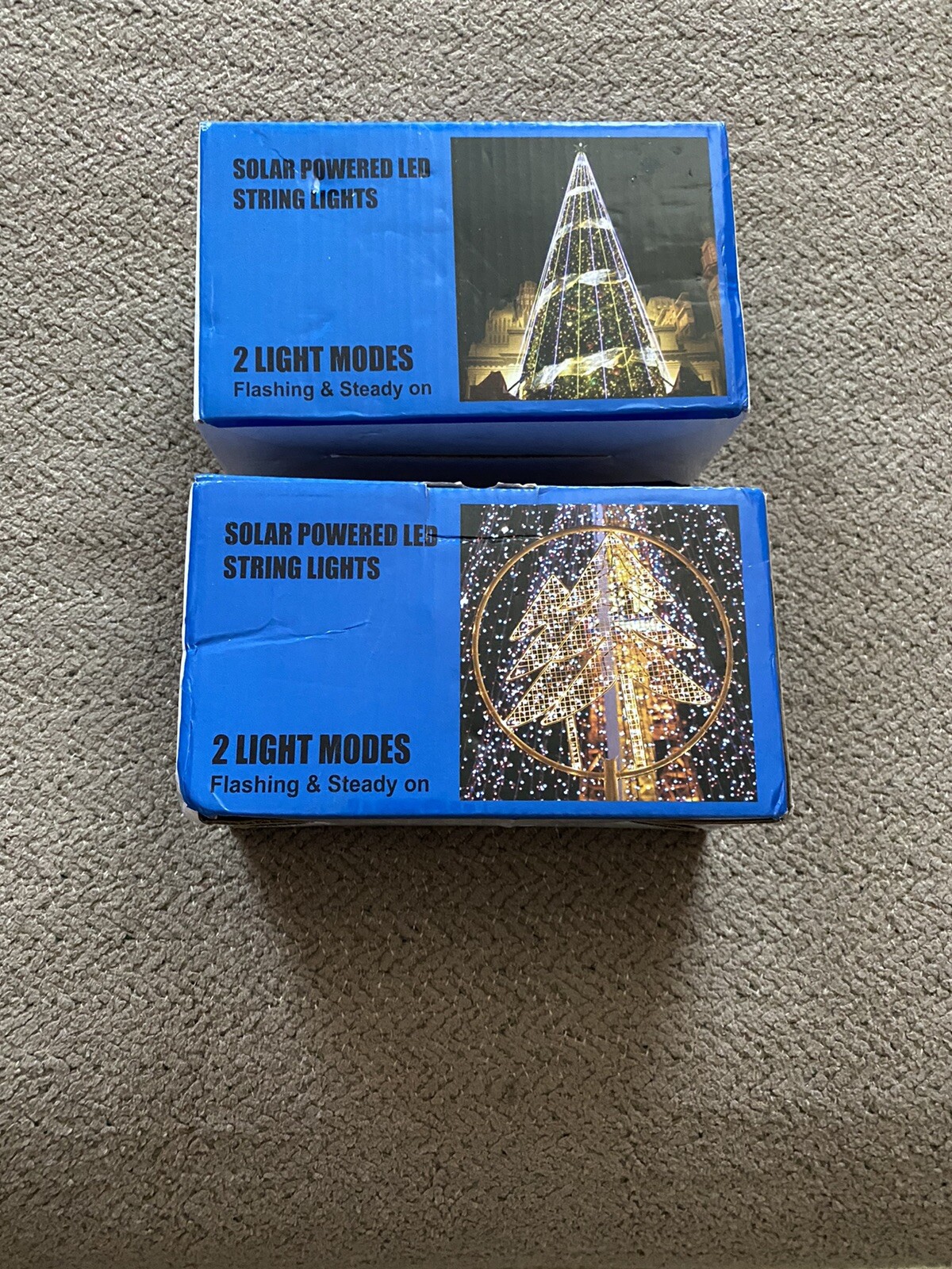 Solar Powered LED Strig Lights - 2 Modes