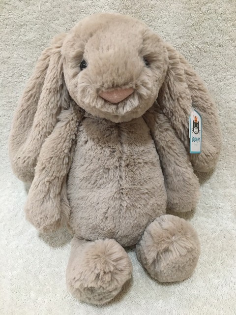 jellycat medium beige bashful bunny