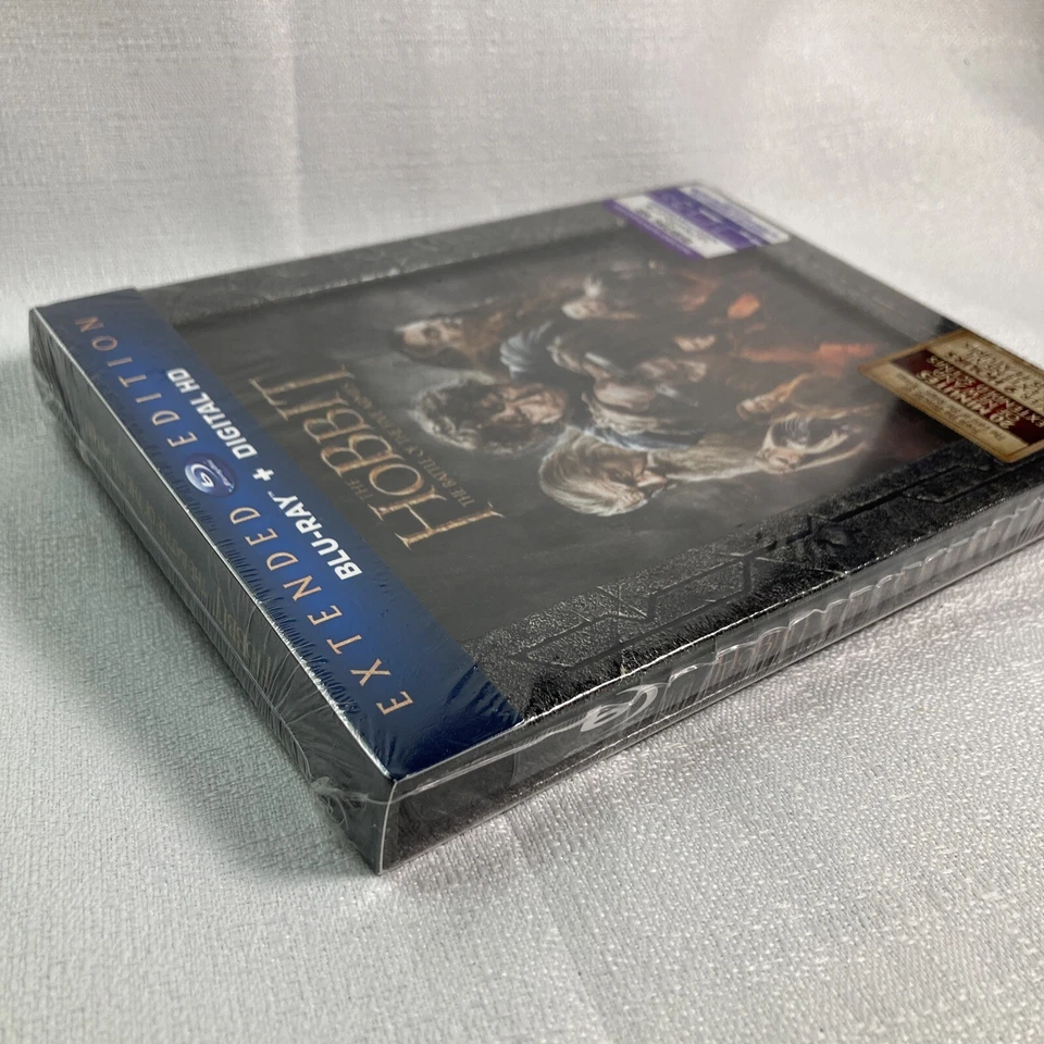 The Hobbit: the Battle of the Five Armies (Extended Edition) Blu-ray New SEALED - Image 2 of 3