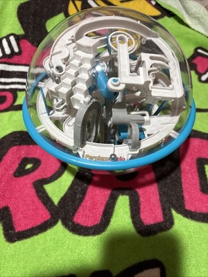 Perplexus Epic 3d Ball Puzzle Maze Game 125 Obstacles 2011 Used Good Condition