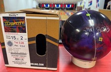 15 lb STORM IDENTITY B-C-P BOWLING BALL - NEW IN BOX 3 3/4" INCH PIN B093