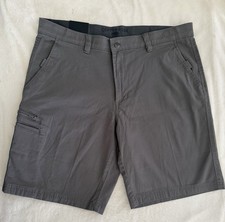 Copper Oak Utility Ultra Shorts Size 36 Gray Men's Shorts