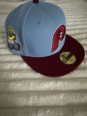 Philadelphia Phillies Simpsons Hat New Era 7 3/8 LIDS Exclusive