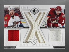 2012-13 Panini Limited Net Assets 4/99 Brian Campbell Keith Yandle #NA-BCKY 0c3