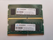 AXIOM 16GB 2x 8GB 1RX8 PC4-21300S-19 DDR4-2666 260 pin SODIMM MEMORY RAM