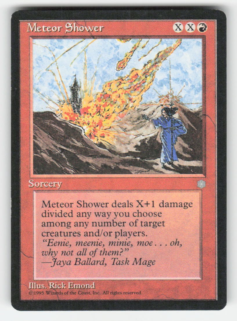 1995 Meteor Shower Ice Age MTG