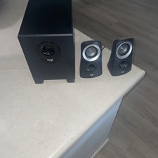 Logitech Z313 Speaker System with Subwoofer 50W 3-Piece, Black