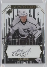 2016-17 SPx Black Out Auto 2/10 Tyler Toffoli #BO-TT Auto 0c3