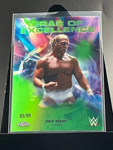 2026 Topps WWE Chrome Eras of Excellence HULK HOGAN Card  86/99