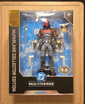 2026 SDCC EXCLUSIVE MCFARLANE RED HOOD CHASE BROWN JACKET PLATINUM EDITION