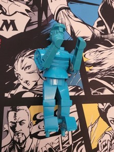 Rockem Sockem Robots Mattel Blue Bomber Replacement Robot Part Vintage