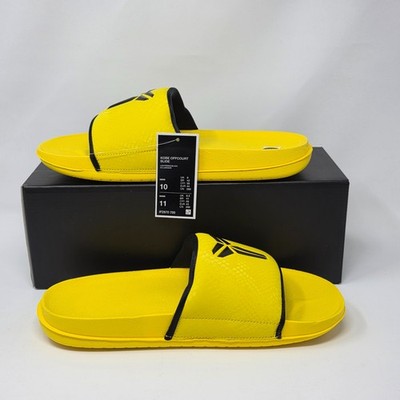 Nike Kobe Bryant Offcourt Slide Yellow Black Lightning IF2870-700