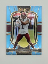 2025 Panini Select Marshon Lattimore Light Blue Prizm SSP 95/99