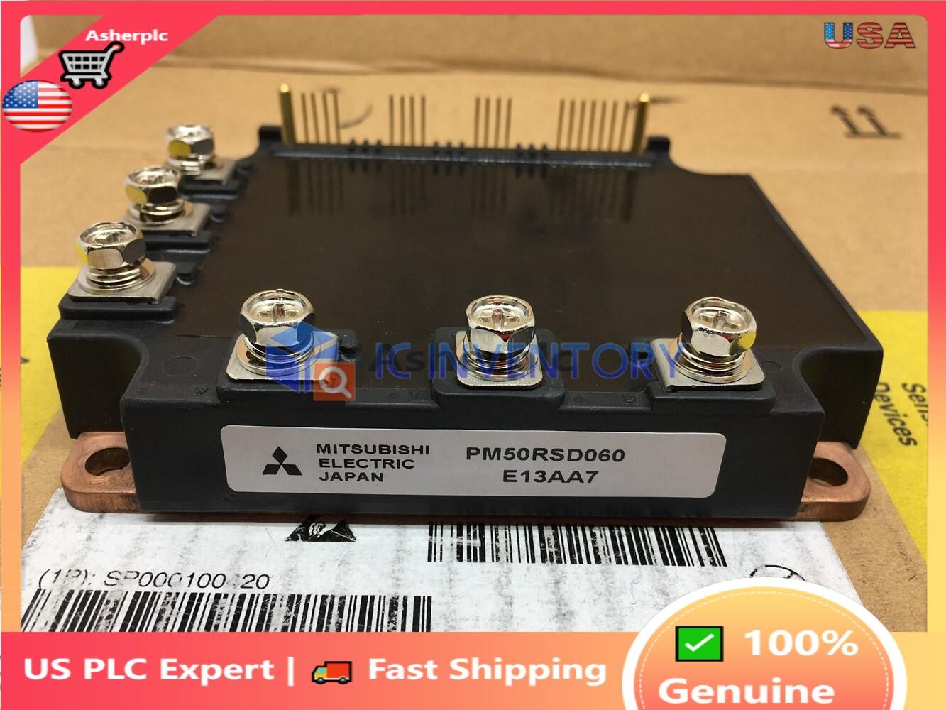 1PCS PM50RSD060 Mitsubishi Power Module Supply New  US Free TAX