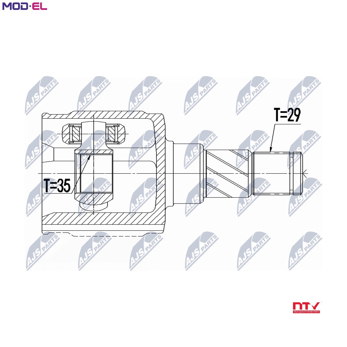 ✅Fits NTY NPW-CH-079 INNER CV JOINT  ⭐UK Seller⭐ - Image 10