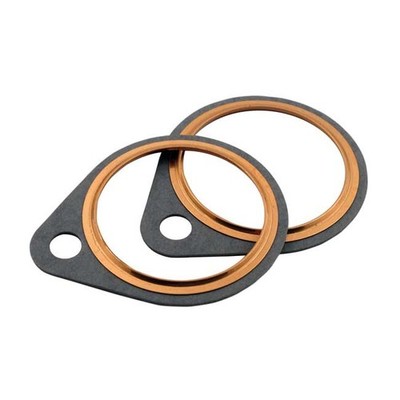 James Fire Ring Auspuff Krümmer Dichtung Set für Harley Shovelhead 66-84