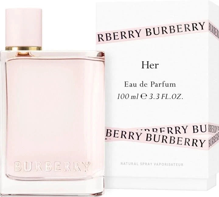 Burberry Her by Burberry 3.3 oz EDP Perfume for Women New in Box