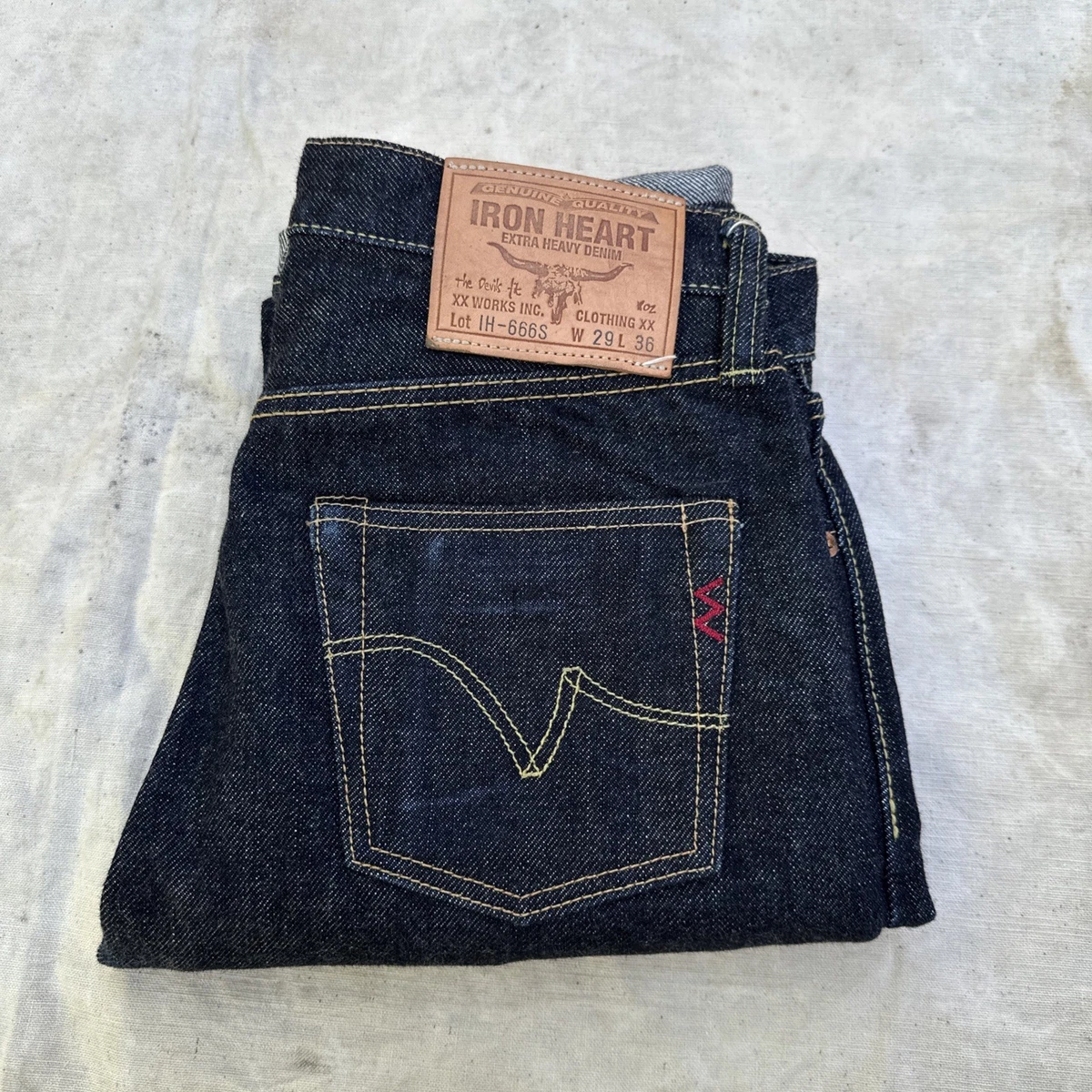 Iron Heart Denim Blue Jeans for Men for sale | eBay