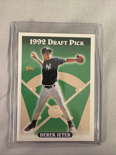 Derek Jeter [Blank Back] #98 1993 Topps card