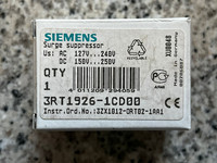 Siemens 3RT1926-1CD00 ÜBerspannungsbegrenzer Surge Suppressor 3RT1 926-1CD00