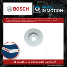2x Brake Discs Pair Vented fits MAZDA 3 2.0 Front 13 to 19 295mm Set Bosch New
