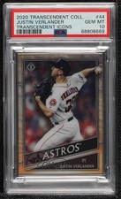 2020 Topps Transcendent Collection 30/95 Justin Verlander #44 PSA 10 GEM MT 8k3