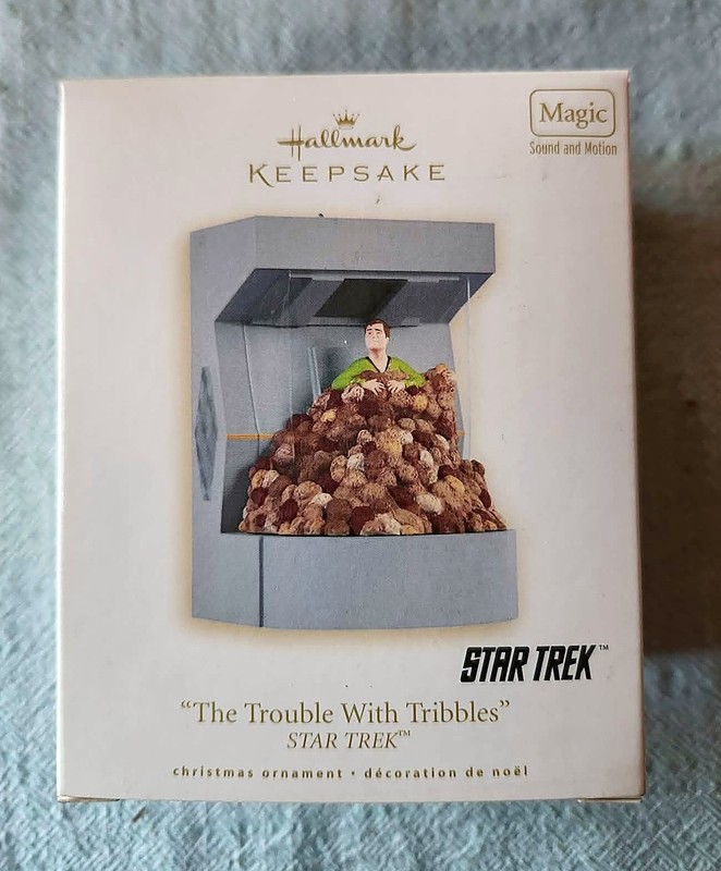 Star Trek The Trouble With Tribbles Hallmark 2008 Ornament Working Sound Motion 