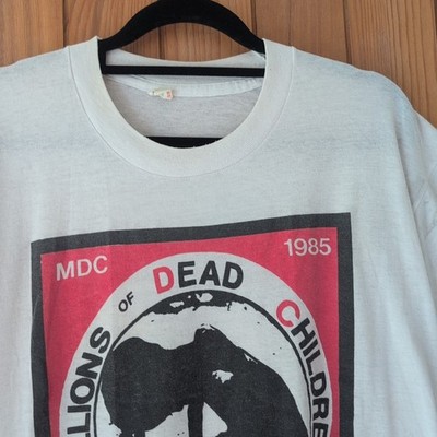 MDC Millions Of Dead Children Cops Vtg 1985 Single Stitch Punk