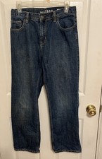 Gap Kids 1969 Boy 14 Husky Blue Original Adjustable Waist Denim