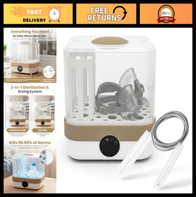 Deep Cleaning & Sanitizing Machine for Masks & Bottles, Steam Cleaner with Hose