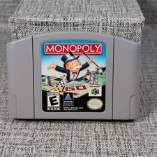 Monopoly (Nintendo 64, 1999) Authentic Tested Working