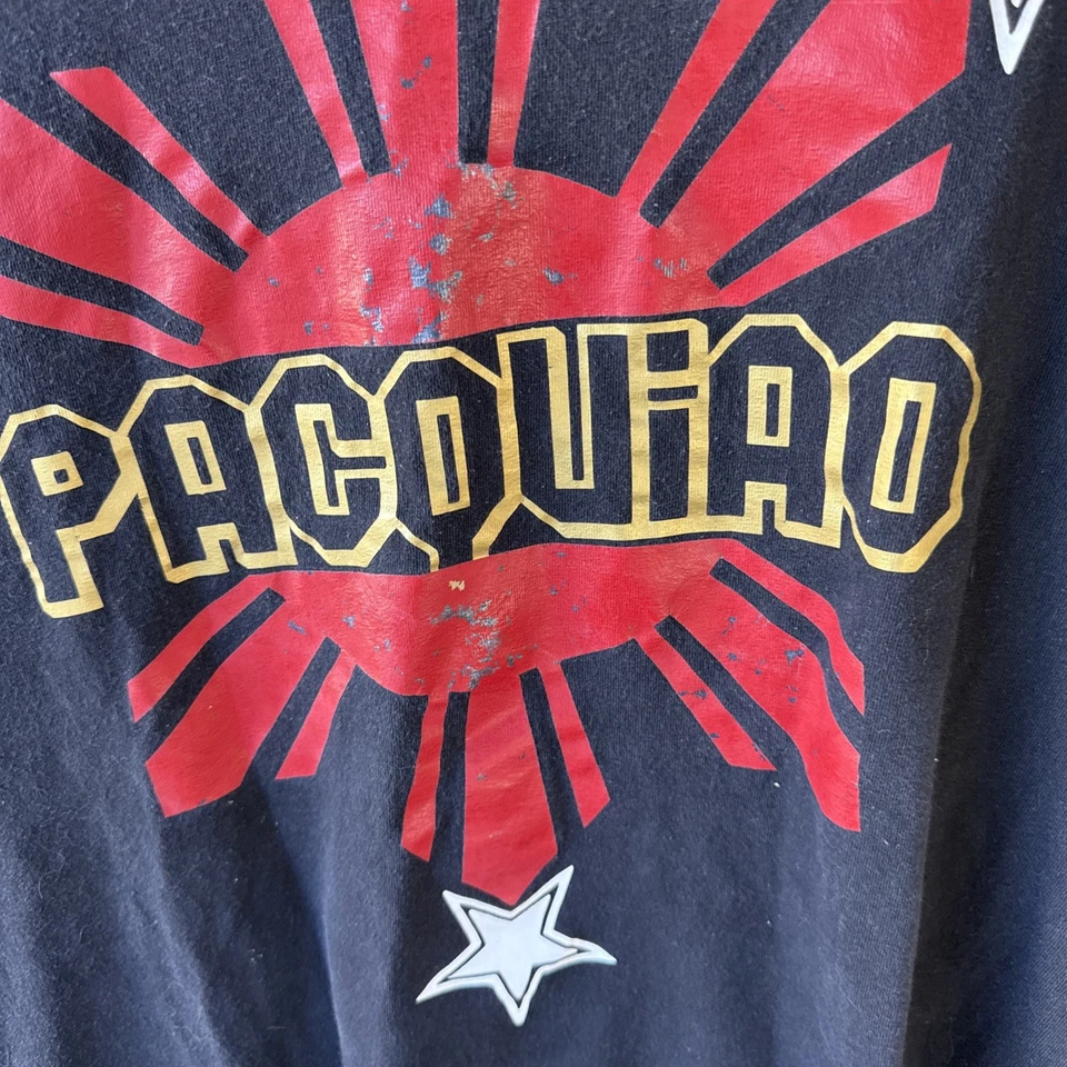 Manny Pacquiao  T Shirt Red Sz 2XL - Image 2 of 4