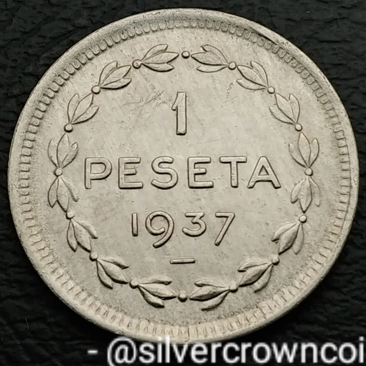 Peseta Uncertified 1937 Year Spanish Coins for sale | eBay