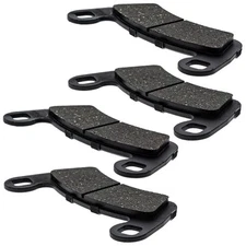NICHE Brake Pad Set Polaris RZR Pro XP 4 Turbo R 1000 Rear Semi-Metallic 2 Pack