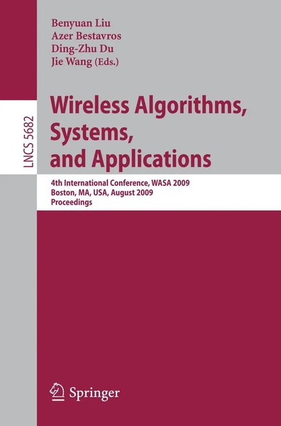 Benyuan Liu (U. A.) | Wireless Algorithms, Systems, And Applications | Buch | Xv-image