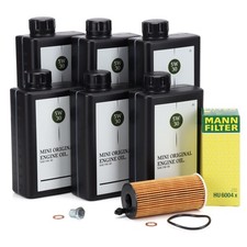 6L ORIGINAL 5W-30 LL-04 Motoröl + MANN Ölfilter für MINI R56 R55 R60 R61 R59 N47
