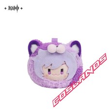 Official Mihoyo Genshin Impact Keqing Plush Doll Anime Plushie Keychain Pendants