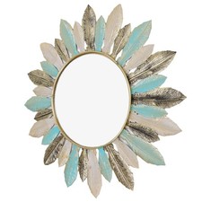 ɪMetal Wall Decor Modern Minimalist Hanging Feather Wall Art Sculpture For