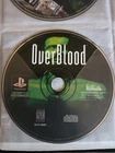 OverBlood (Sony PlayStation 1, 1997) Game And Booklet Only