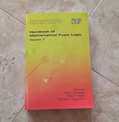 College Publications Mathematical Fuzzy Logic Vol 1 PB Cintula Hájek Noguera