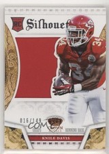 2013 Panini Crown Royale Rookie Retail Silhouettes 16/149 Knile Davis #19 2u3
